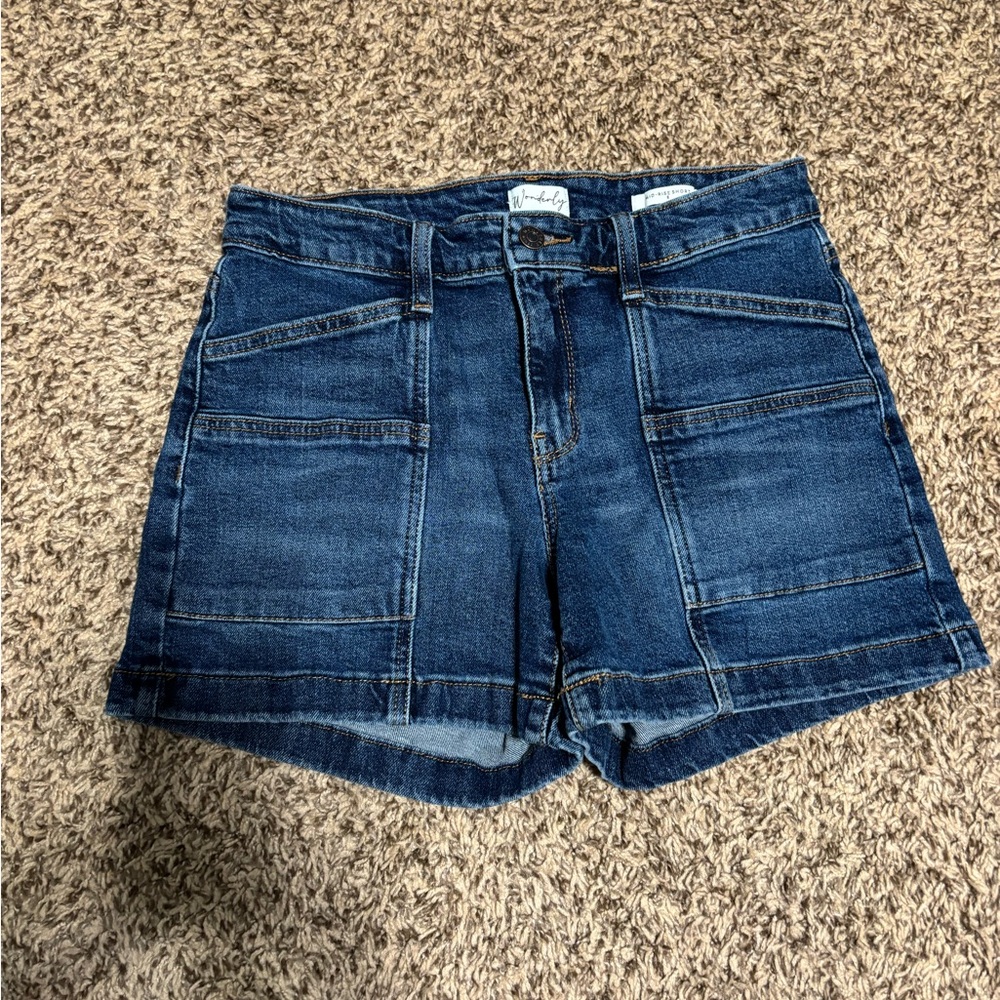 Wonderly Denim Blue Women's Shorts